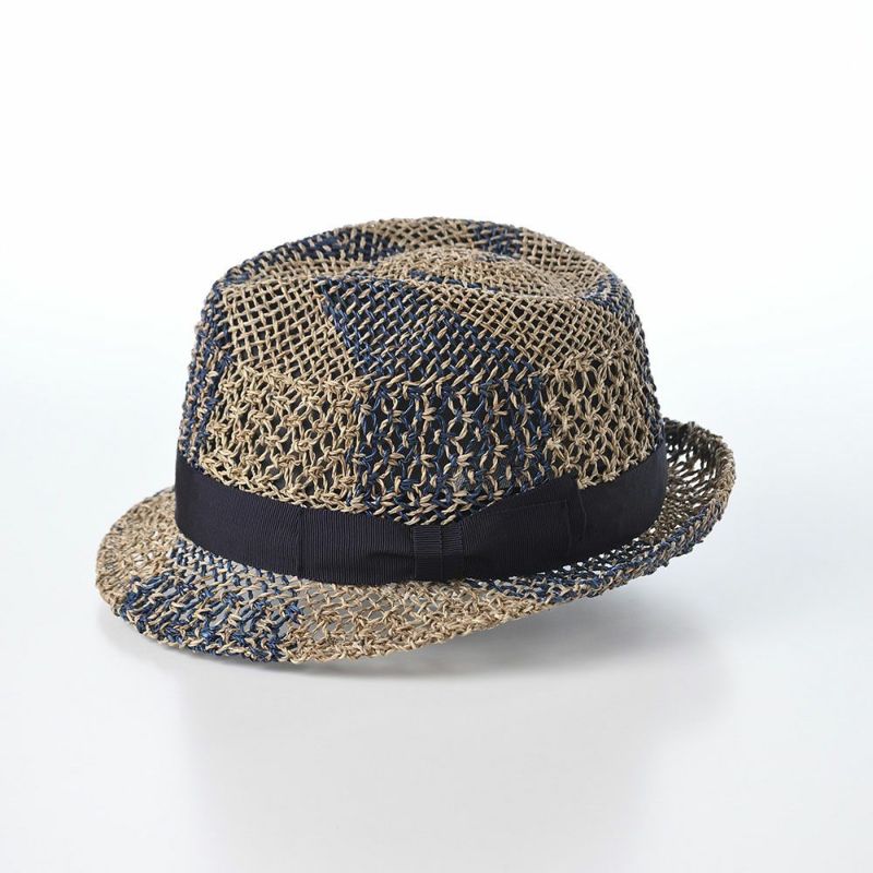 ノルのストローハット Screw hat pandan ST（スクリュー ハット パンダン ST） ブルー