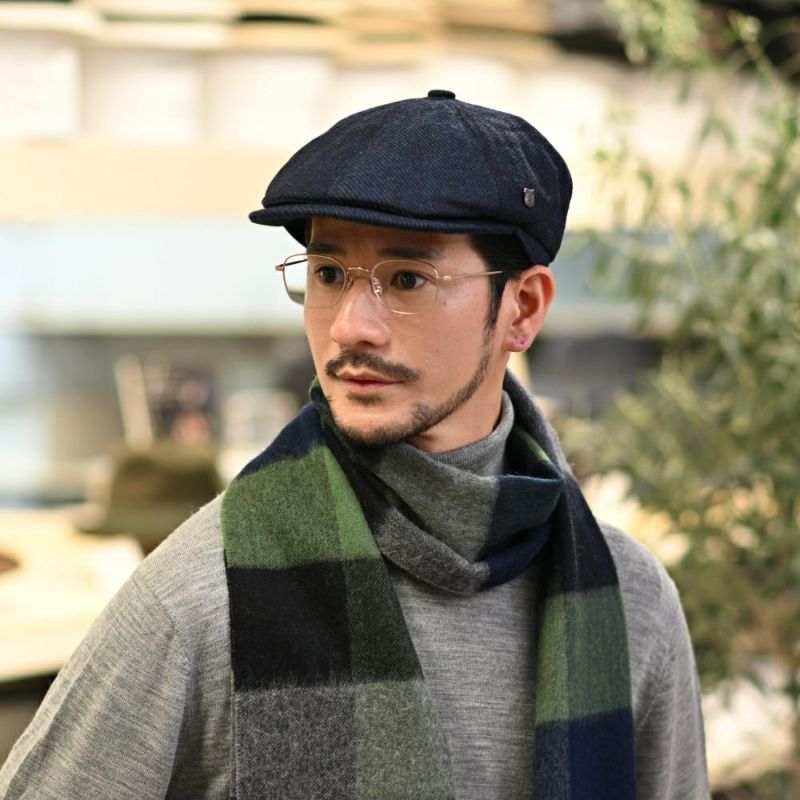 フェイルスワースのハンチング Hudson Mix（ハドソン ミックス） ブルー