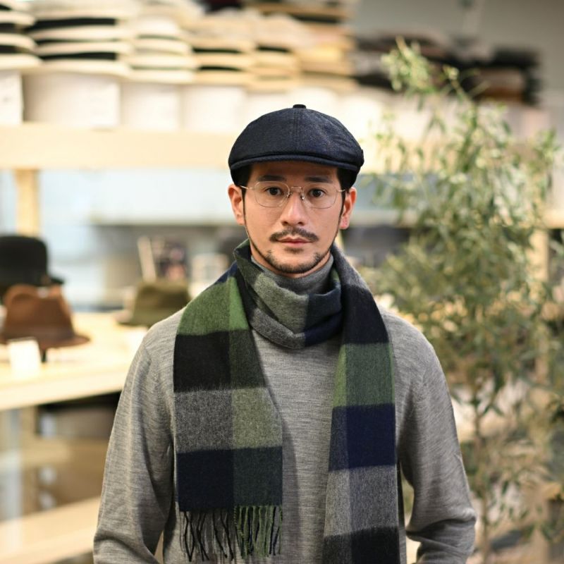 フェイルスワースのハンチング Hudson Mix（ハドソン ミックス） ブルー