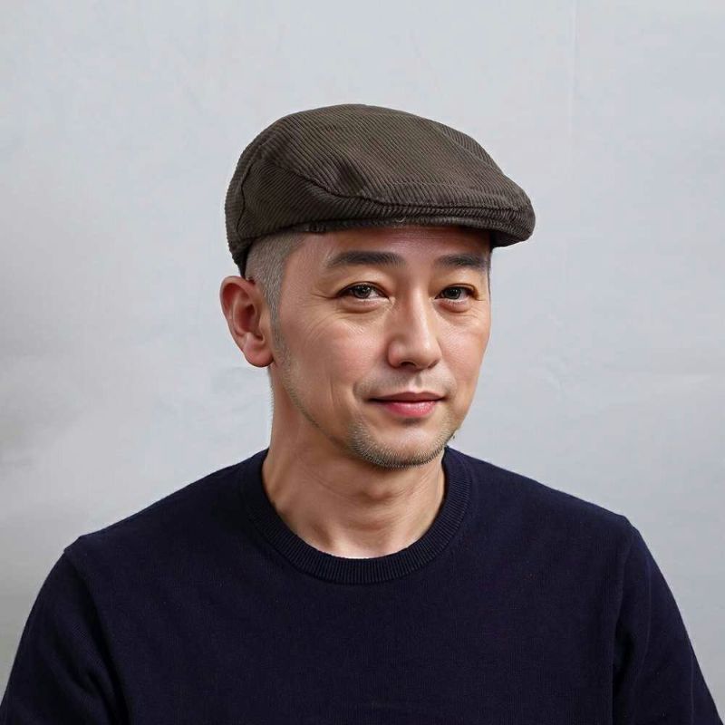 フェイルスワースのハンチング Corduroy Cap（コーデュロイ キャップ） オリーブ