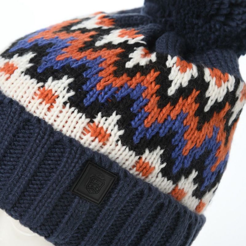 フェイルスワースのニット帽 Alpine Beanie（アルパイン ビーニー） ネイビー