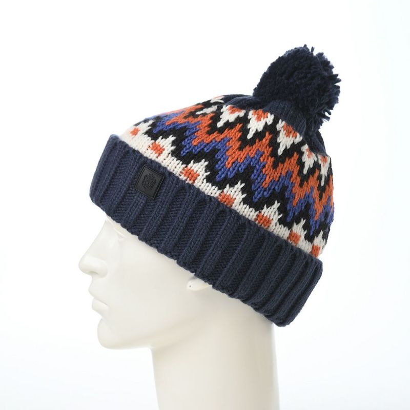 フェイルスワースのニット帽 Alpine Beanie（アルパイン ビーニー） ネイビー