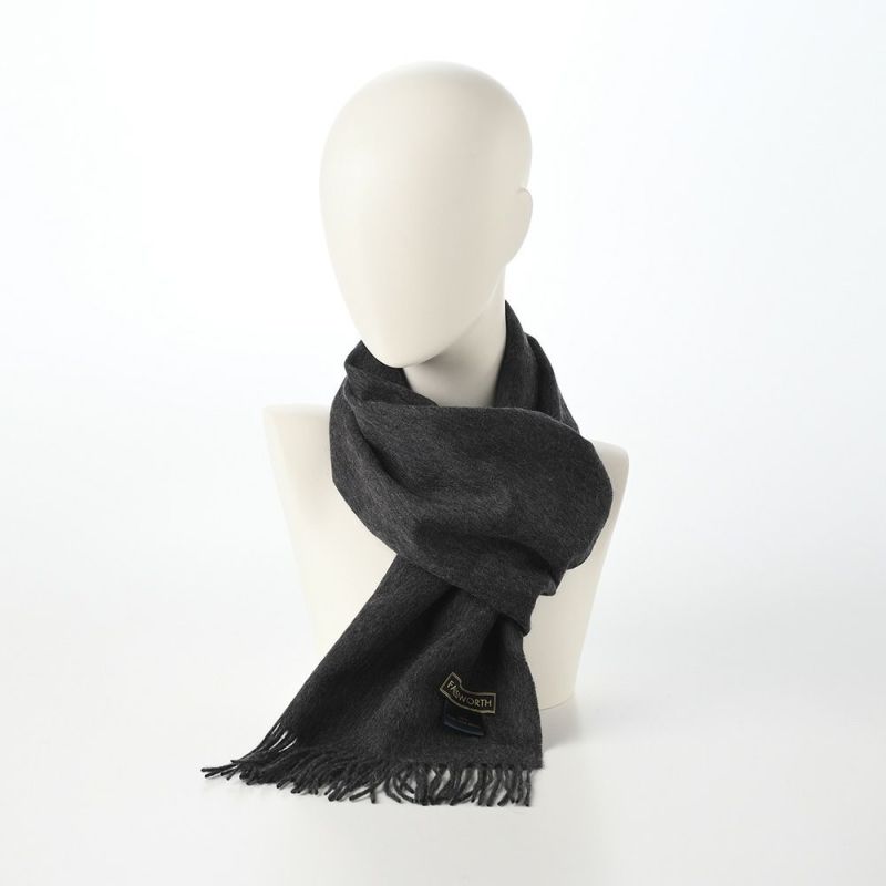 フェイルスワースのマフラー Wool Scarf（ウール スカーフ） チャコール