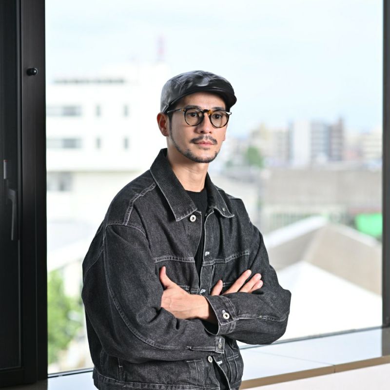 マローネのハンチング Lamb Leather Hunting（ラムレザー ハンチング） BN094 ブラック