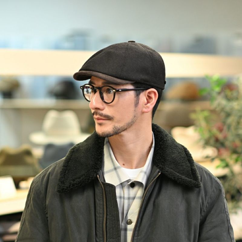 マローネのハンチング Eisei（エイセイ） BT1147 ブラウン