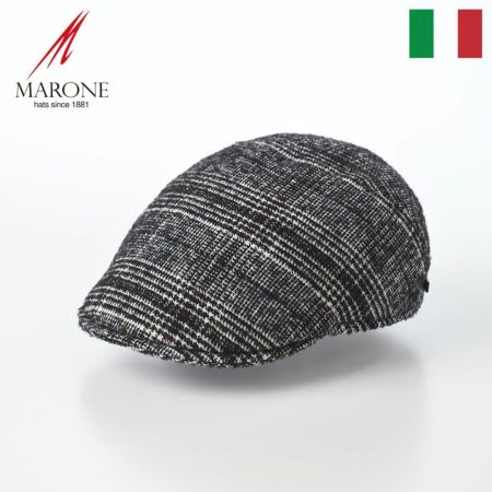 マローネのハンチング Milano Glen Check（ミラノ グレン チェック） BT1214 ブラック