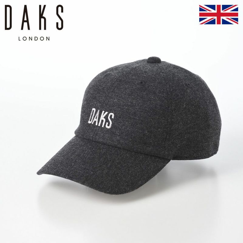 ダックスのキャップ Cap Flano（キャップ フラノ） D1916 チャコール