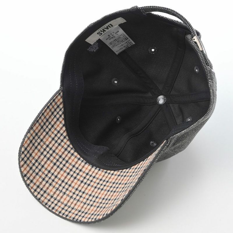 ダックスのキャップ Cap Tricot Corduroy（キャップ トリコットコーデュロイ） D1924 グレー