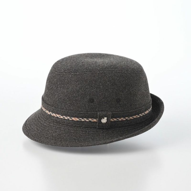 ダックスのアルペンハット Genova Alpen Tweed Twill（ジェノバアルペン ツイードツイル） D1936 ブラウン