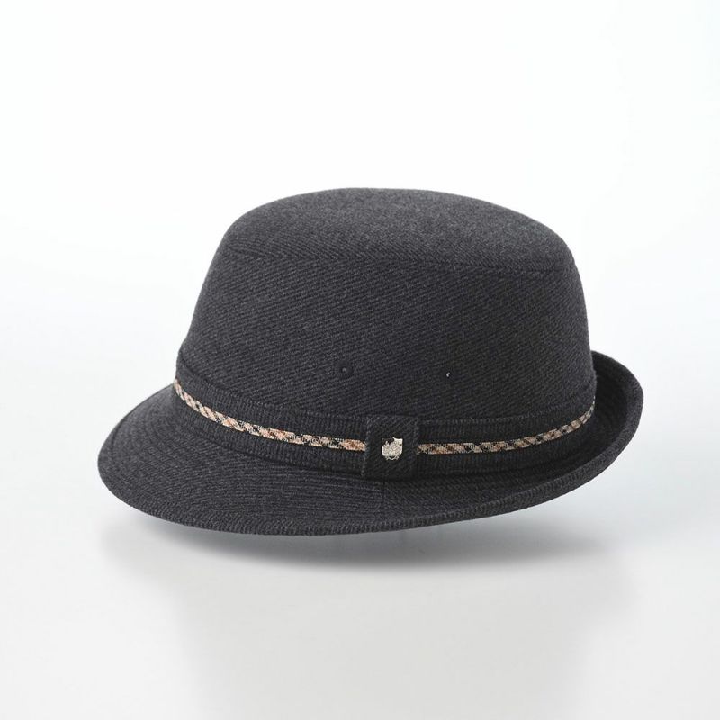 ダックスのアルペンハット Genova Alpen Tweed Twill（ジェノバアルペン ツイードツイル） D1936 チャコール