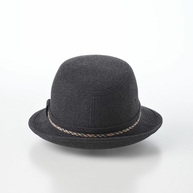 ダックスのアルペンハット Genova Alpen Tweed Twill（ジェノバアルペン ツイードツイル） D1936 チャコール