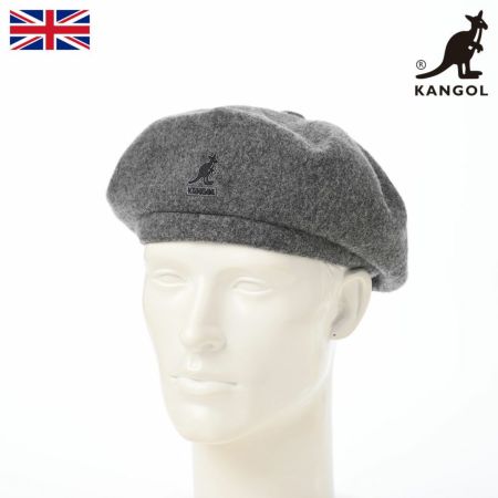 カンゴールのベレー帽 WOOL JAX BERET（ウール ジャックス ベレー） フランネル