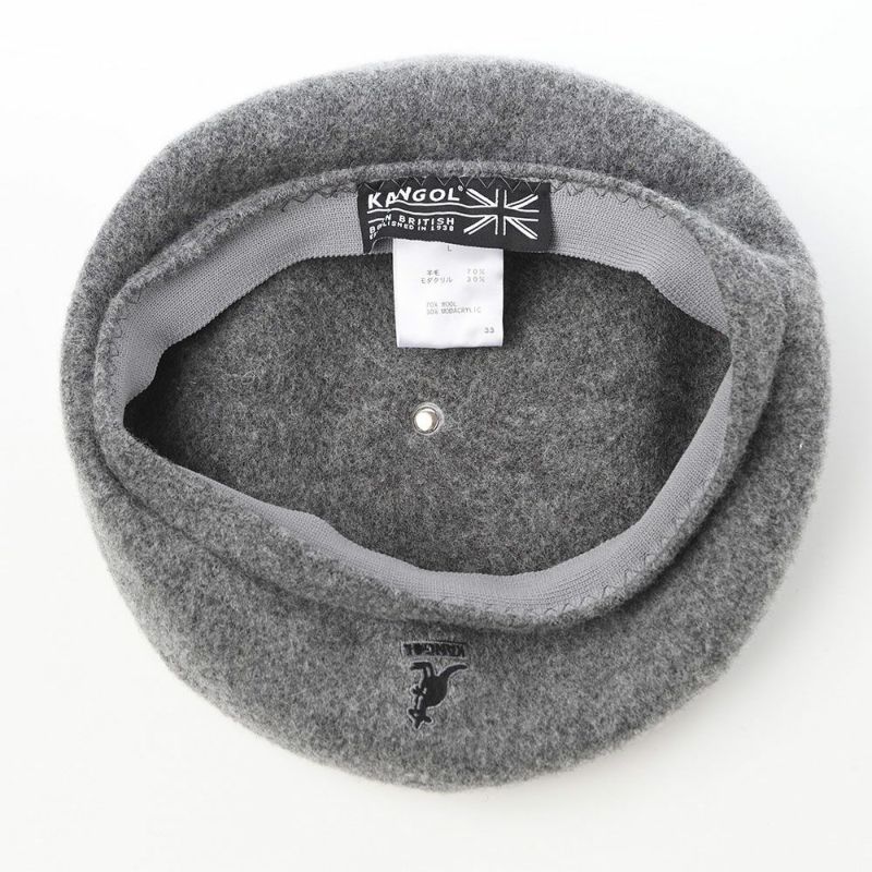 カンゴールのベレー帽 WOOL JAX BERET（ウール ジャックス ベレー） フランネル