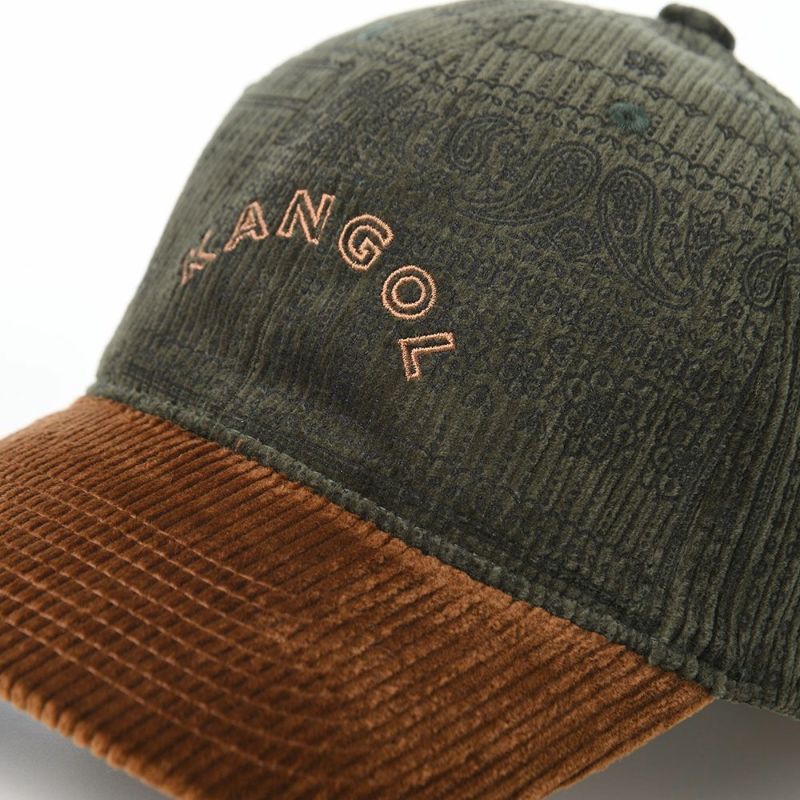 カンゴールのキャップ FLEXFIT CORD BASEBALL CAP（フレックスフィット コード ベースボールキャップ） オリーブ