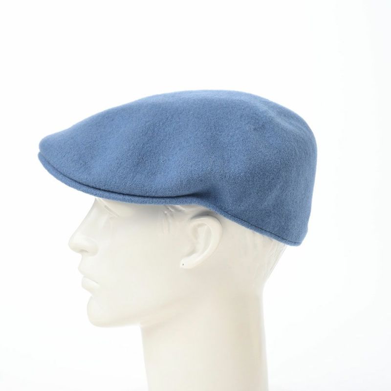 カンゴールのハンチング WOOL 504（ウール） デニムブルー