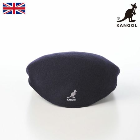 KANGOL The 堅く Wool 504 ハンチング 黒