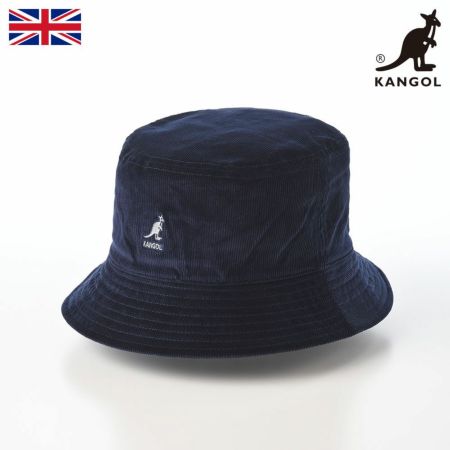 カンゴールのバケットハット CORD BUCKET（コーデュロイ バケット） ネイビー