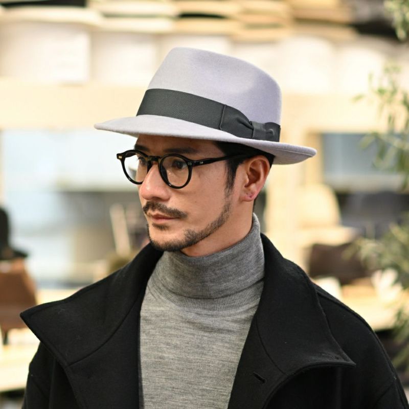 ビガリのフェルトハット PLOMO（プロモ） シルバーベリー