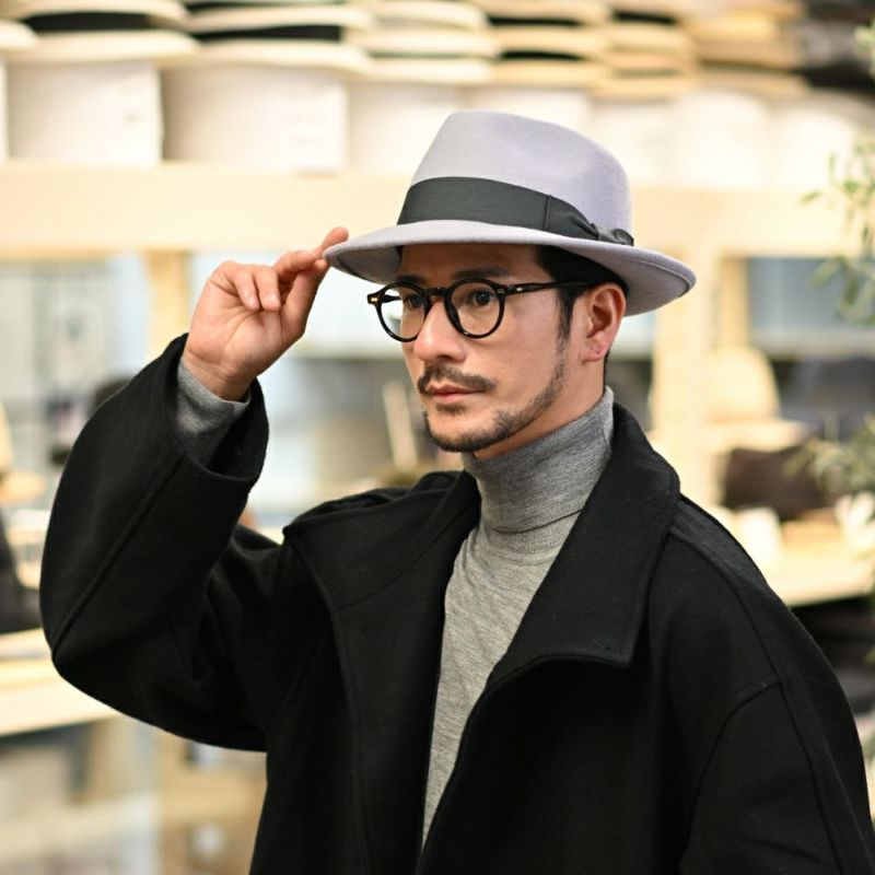 ビガリのフェルトハット PLOMO（プロモ） シルバーベリー