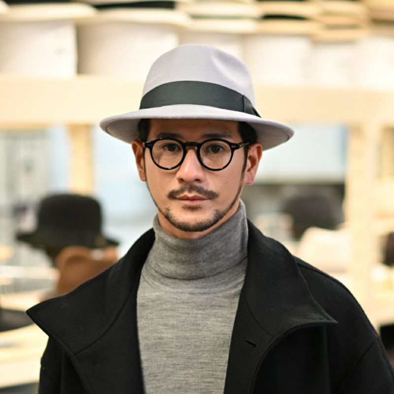 ビガリのフェルトハット PLOMO（プロモ） シルバーベリー