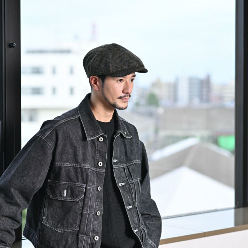 フェイルスワースのキャスケット Harris Tweed Carloway（ハリスツイード キャロウェイ） 5080