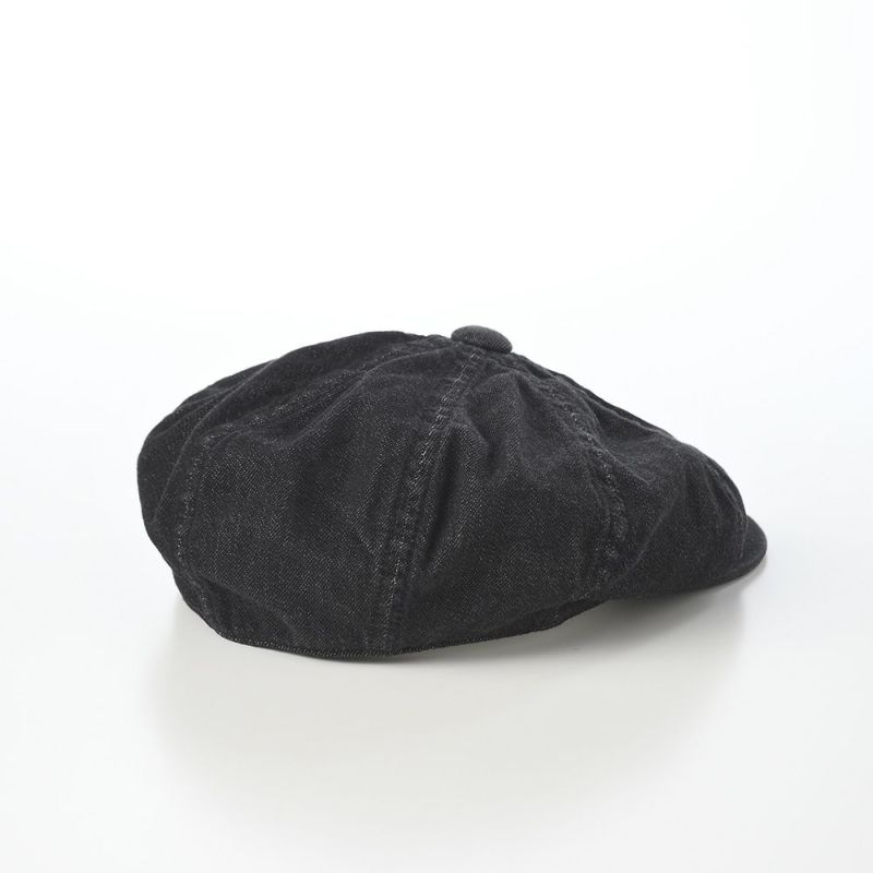 ステットソンのキャスケット ONEWASH DENIM CASQUETTE（ワンウォッシュデニム キャスケット） SE789 ブラック