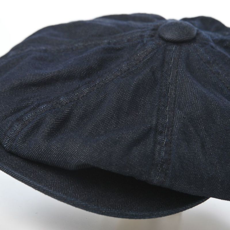 ステットソンのキャスケット ONEWASH DENIM CASQUETTE（ワンウォッシュデニム キャスケット） SE789 ネイビー