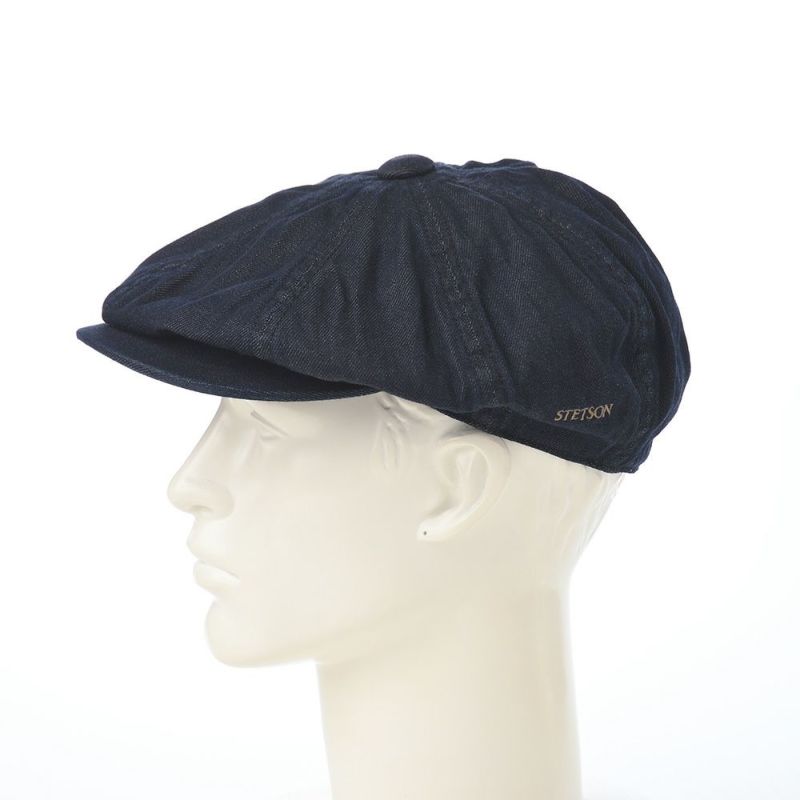 ステットソンのキャスケット ONEWASH DENIM CASQUETTE（ワンウォッシュデニム キャスケット） SE789 ネイビー