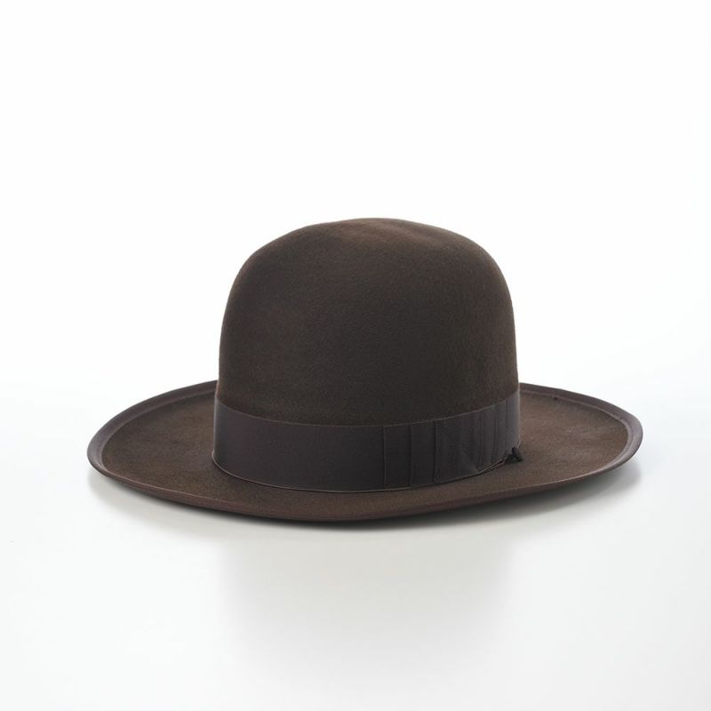 ステットソンのフェルトハット VELOR FELT OPENCROWN（ベロアフェルト オープンクラウン） SE797 ブラウン