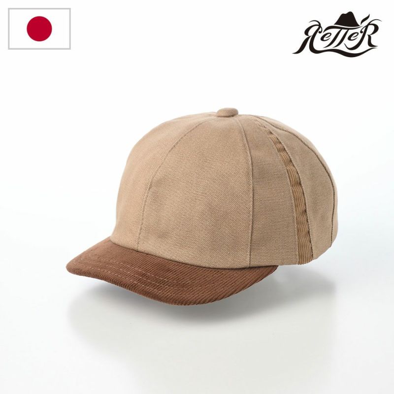 レッターのキャップ Vintage Cap（ヴィンテージキャップ） ベージュ