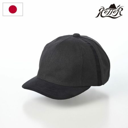 レッターのキャップ Vintage Cap（ヴィンテージキャップ） ブラック