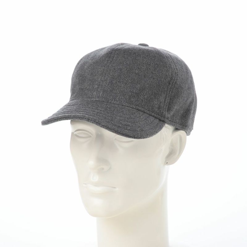 ボルサリーノのキャップ Baseball Cap（ベースボール キャップ） B95006 グレー