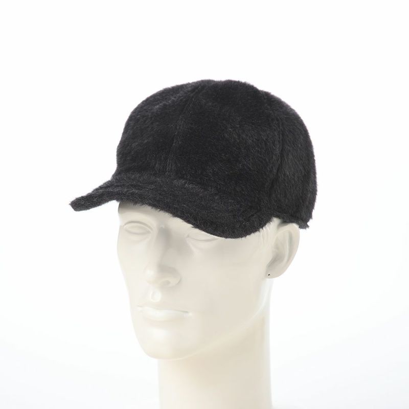 ボルサリーノのキャップ Baseball Cap（ベースボール キャップ） B95174 ブラック