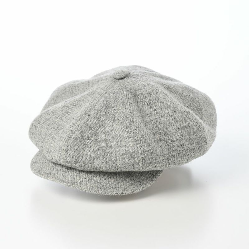 ステルコフスキーのマリンキャップ Big Apple Harris Tweed（ビッグアップル ハリスツイード） ライトグレー