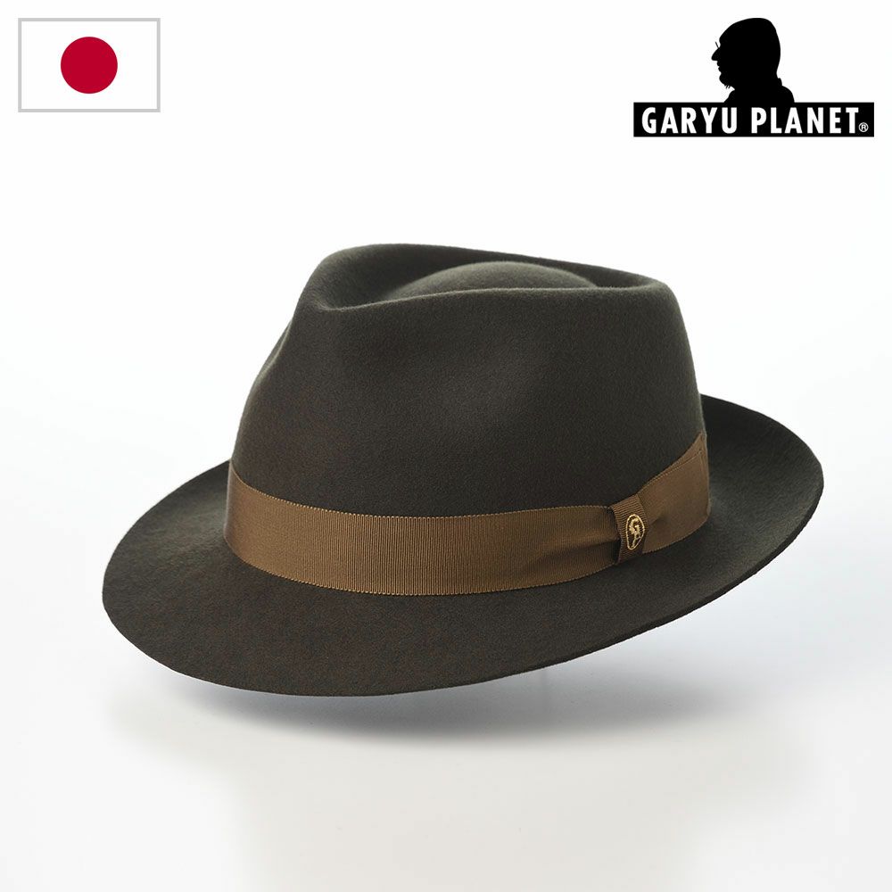 ガリュープラネットのフェルトハット Classic Felt Hat（クラシックフェルトハット）812 カーキ