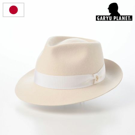 ガリュープラネットのフェルトハット Classic Felt Hat（クラシックフェルトハット）812 ホワイト