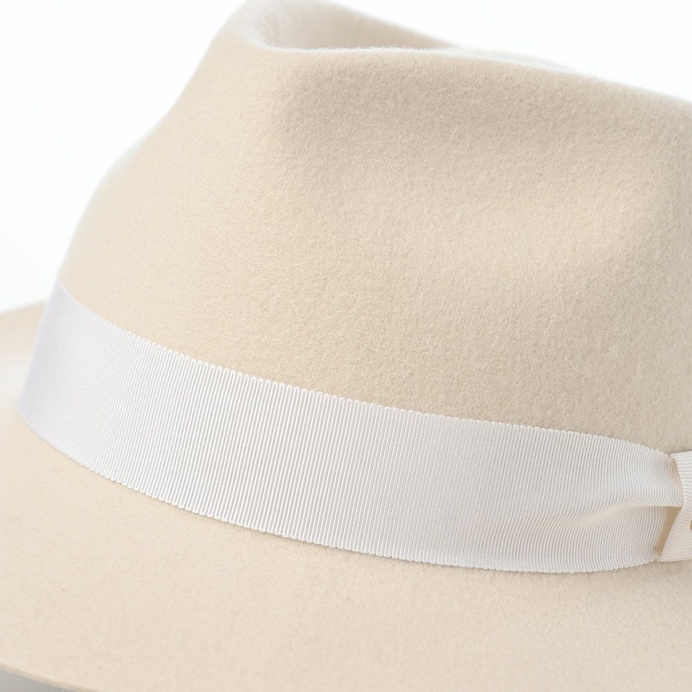 ガリュープラネットのフェルトハット Classic Felt Hat（クラシックフェルトハット）812 ホワイト