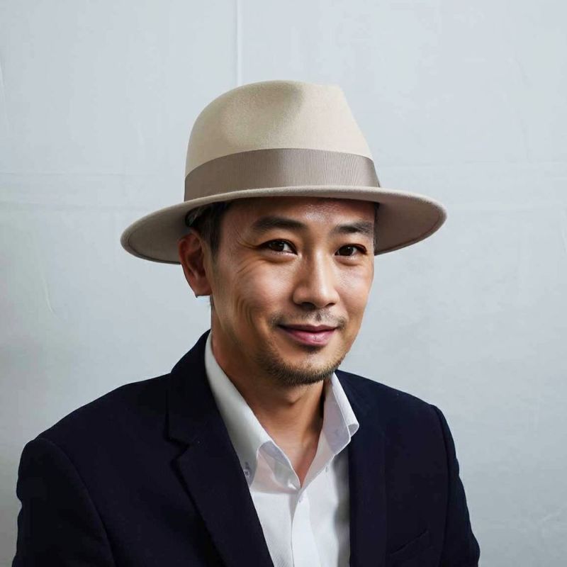 トナックのフェルトハット FEDORA CHANTILLY（フェドラ シャンティー） クリーム