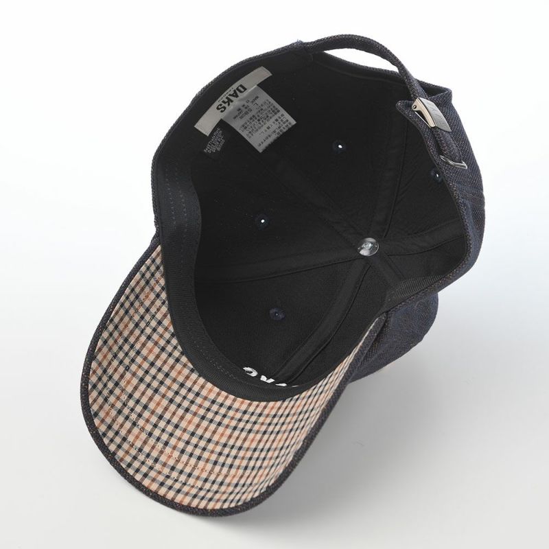 ダックスのキャップ Cap Melange Tweed（キャップ メランジ ツイード） D1903 ネイビー