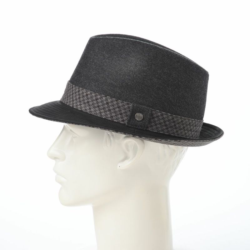 ダックスのソフトハット Hat Patchwork（ハット パッチワーク） D1918 グレー