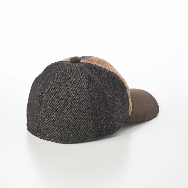 ダックスのキャップ Cap Patchwork（キャップ パッチワーク） D1921 ブラウン