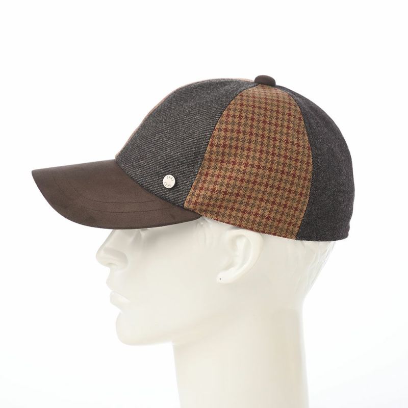 ダックスのキャップ Cap Patchwork（キャップ パッチワーク） D1921 ブラウン