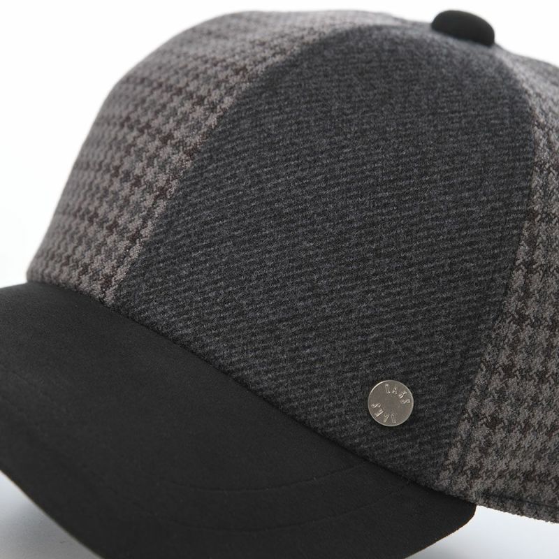 ダックスのキャップ Cap Patchwork（キャップ パッチワーク） D1921 グレー