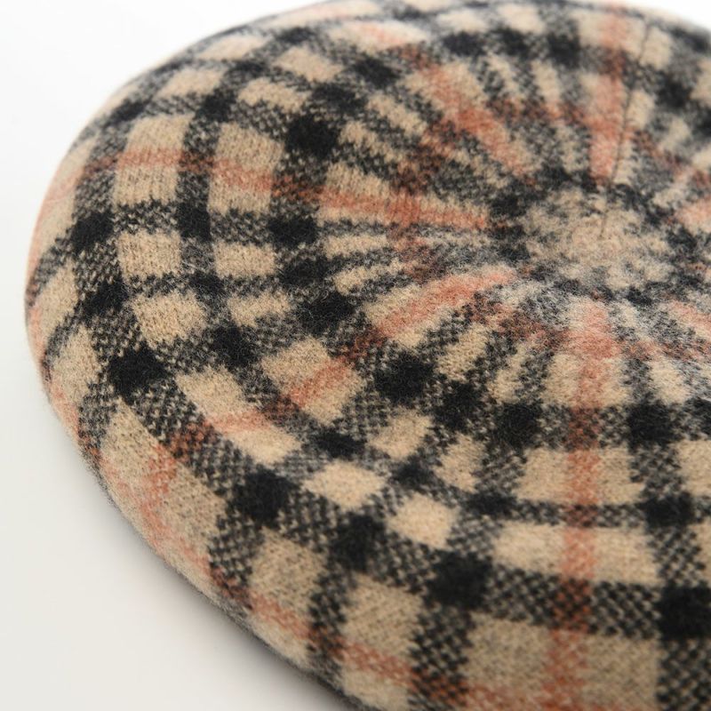 ダックスのベレー帽 Basque Beret Check（バスクベレー チェック） D9202 ハウスチェック