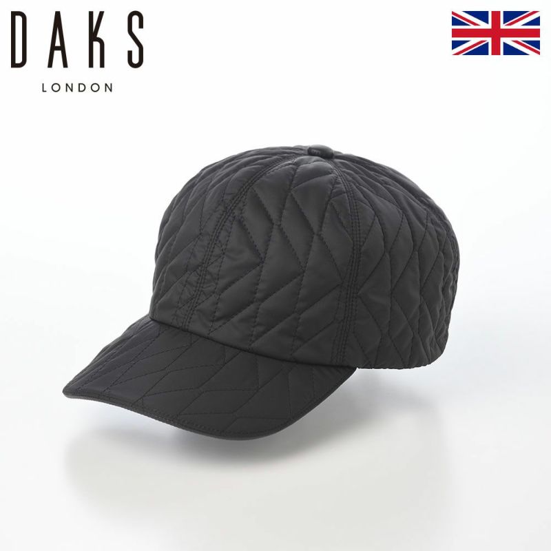 ダックスのキャップ Quilting Cap（キルティングキャップ） D9222 ブラック