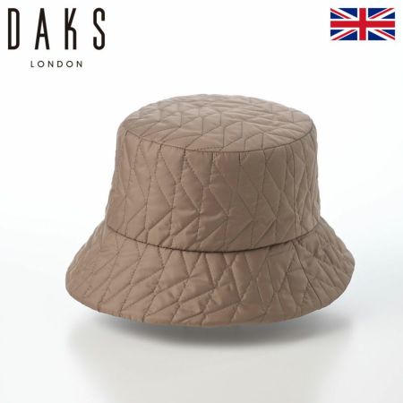 ダックスのバケットハット Quilting Bucket Hat （キルティングバケットハット） D9223 ベージュ