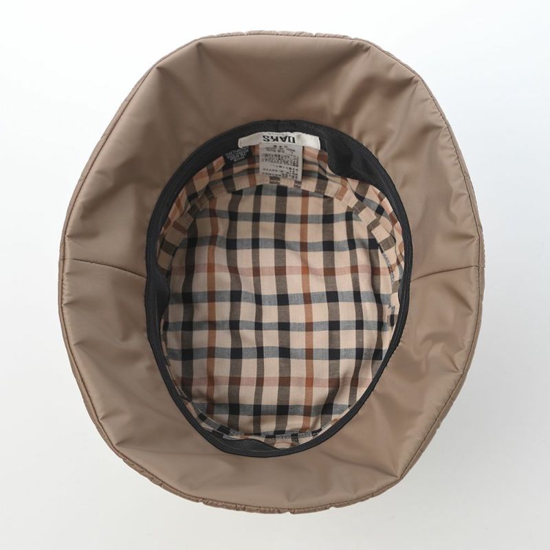 ダックスのバケットハット Quilting Bucket Hat （キルティングバケットハット） D9223 ベージュ