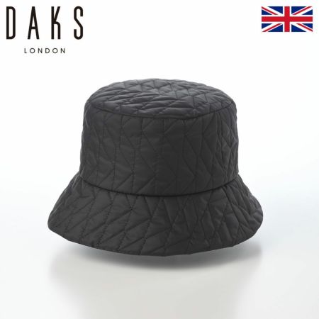 ダックスのバケットハット Quilting Bucket Hat （キルティングバケットハット） D9223 ブラック