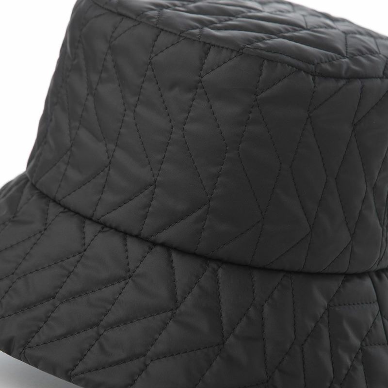 ダックスのバケットハット Quilting Bucket Hat （キルティングバケットハット） D9223 ブラック