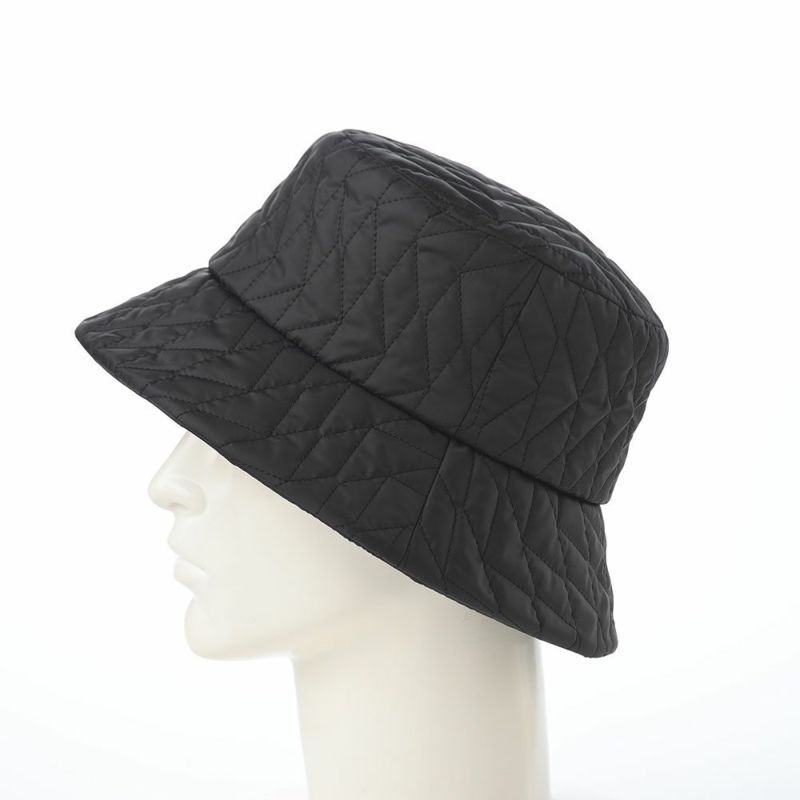 ダックスのバケットハット Quilting Bucket Hat （キルティングバケットハット） D9223 ブラック